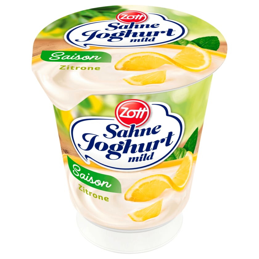 Zott Sahne Joghurt Saison Zitrone 150g